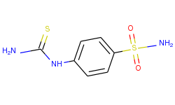 4-thioureido-benzenesulfonamide