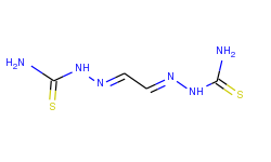 Hydrazinecarbothioamide, 2,2'-(1,2-ethanediylidene)bis-