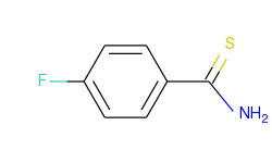 Benzenecarbothioamide, 4-fluoro-