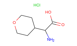 2-Amino-2-(tetrahydro-2H-pyran-4-yl)acetic acid hydrochloride
