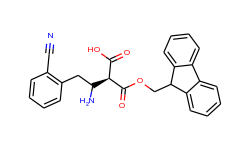 fmoc-(s)-3-amino-4-(2-cyanophenyl)-butyric acid