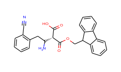 fmoc-(r)-3-amino-4-(2-cyanophenyl)-butyric acid