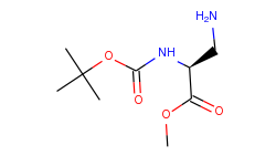 L-Alanine, 3-amino-N-[(1,1-dimethylethoxy)carbonyl]-, methyl ester