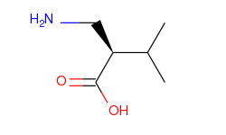 Butanoic acid, 2-(aminomethyl)-3-methyl-, (2R)-
