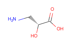 Propanoic acid, 3-amino-2-hydroxy-, (2R)-