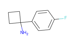 1-(4-fluorophenyl)cyclobutanamine