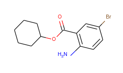 cyclohexyl 2-amino-5-bromobenzoate