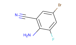 2-amino-5-bromo-3-fluoro-benzonitrile
