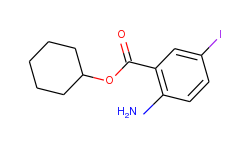 cyclohexyl 2-amino-5-iodobenzoate