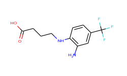 4-[2-amino-4-(trifluoromethyl)anilino]-butanoic acid