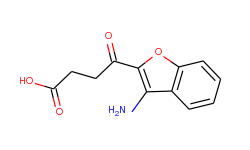 4-(3-amino-benzofuran-2-yl)-4-oxo-butyric acid