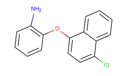 2-[(4-chloro-1-naphthyl)oxy]aniline