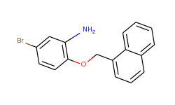 5-bromo-2-(1-naphthylmethoxy)phenylamine