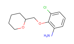 3-chloro-2-(tetrahydro-2h-pyran-2-ylmethoxy)-phenylamine