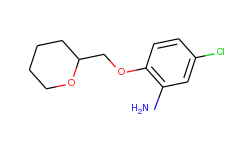 5-chloro-2-(tetrahydro-2h-pyran-2-ylmethoxy)-phenylamine