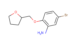 5-bromo-2-(tetrahydro-2-furanylmethoxy)aniline
