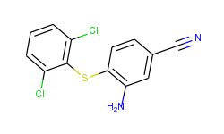 3-amino-4-[(2,6-dichlorophenyl)sulfanyl]-benzenecarbonitrile