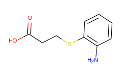 3-(2-aminophenylthio)propanoic acid