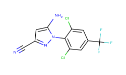 5-amino-3-cyano-1-[2,6-dichloro-4-(trifluoromethyl)phenyl]-1h-pyrazole
