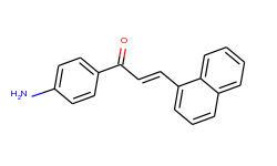 (2e)-1-(4-aminophenyl)-3-(1-naphthyl)-prop-2-en-1-one