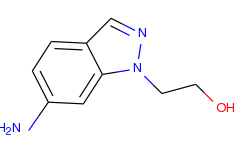 2-(6-amino-1h-indazol-1-yl)ethanol