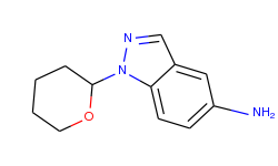 5-amino-1-(tetrahydropyranyl)-1h-indazole