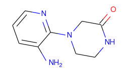 4-(3-amino-2-pyridinyl)-2-piperazinone