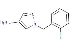 1-(2-fluoro-benzyl)-1h-pyrazol-4-ylamine