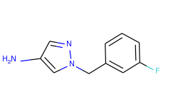 1-(3-fluoro-benzyl)-1h-pyrazol-4-ylamine