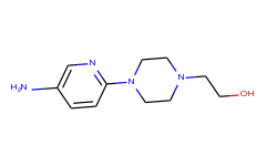 2-[4-(5-amino-2-pyridinyl)-1-piperazinyl]-1-ethanol