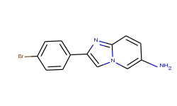 2-(4-bromophenyl)imidazo[1,2-a]pyridin-6-ylamine