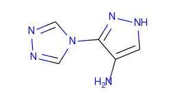 3-(4h-1,2,4-triazol-4-yl)-1h-pyrazol-4-amine