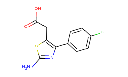 [2-amino-4-(4-chloro-phenyl)-thiazol-5-yl]-acetic acid
