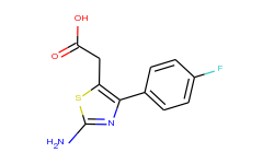 [2-amino-4-(4-fluoro-phenyl)-thiazol-5-yl]-acetic acid