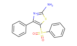 2-amino-4-phenyl-5-phenylsulfonyl-1,3-thiazole
