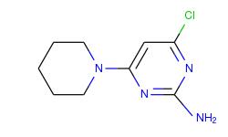 4-chloro-6-piperidin-1-yl-pyrimidin-2-ylamine