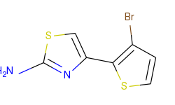 4-(3-bromo-2-thienyl)-1,3-thiazol-2-amine