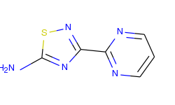 3-(pyrimidin-2-yl)-1,2,4-thiadiazol-5-amine