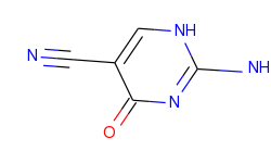 2-amino-4-oxo-1,4-dihydropyrimidine-5-carbonitrile