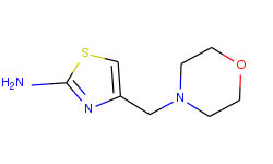 4-morpholin-4-ylmethyl-thiazol-2-ylamine