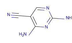 2,4-diamino-pyrimidine-5-carbonitrile