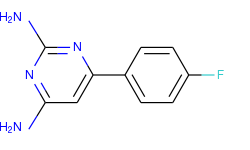 2,4-diamino-6-(4-fluorophenyl)pyrimidine
