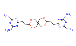 3,9-bis[2-(3,5-diamino-2,4,6-triazaphenyl)ethyl]-2,4,8,10-tetraoxaspiro[5.5]undecane
