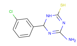 4-amino-6-(3-chlorophenyl)-1,6-dihydro-1,3,5-triazine-2-thiol