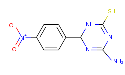4-amino-6-(4-nitrophenyl)-1,6-dihydro-1,3,5-triazine-2-thiol