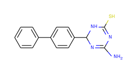4-amino-6-biphenyl-4-yl-1,6-dihydro-1,3,5-triazine-2-thiol