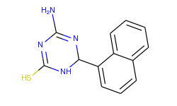 4-amino-6-(1-naphthyl)-1,6-dihydro-1,3,5-triazine-2-thiol