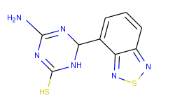 4-amino-6-(2,1,3-benzothiadiazol-4-yl)-1,6-dihydro-1,3,5-triazine-2-thiol
