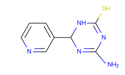4-amino-6-pyridin-3-yl-1,6-dihydro-1,3,5-triazine-2-thiol