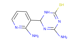 4-amino-6-(2-aminopyridin-3-yl)-1,6-dihydro-1,3,5-triazine-2-thiol